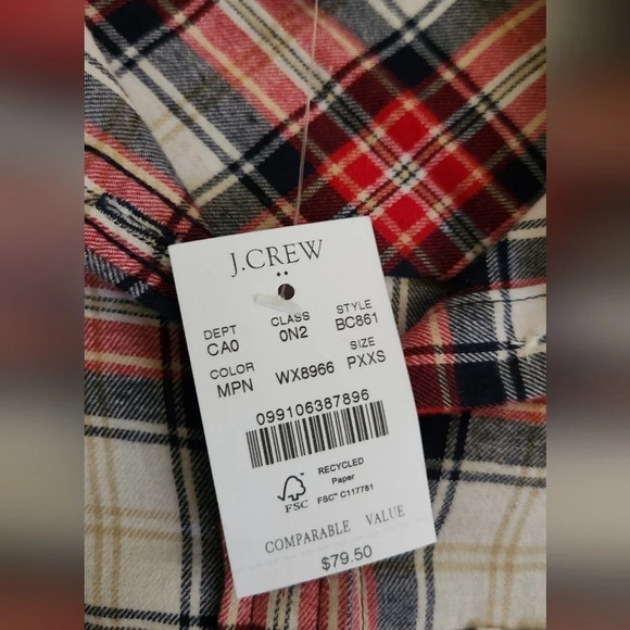 J.Crew Flannel - Picture 4 of 8